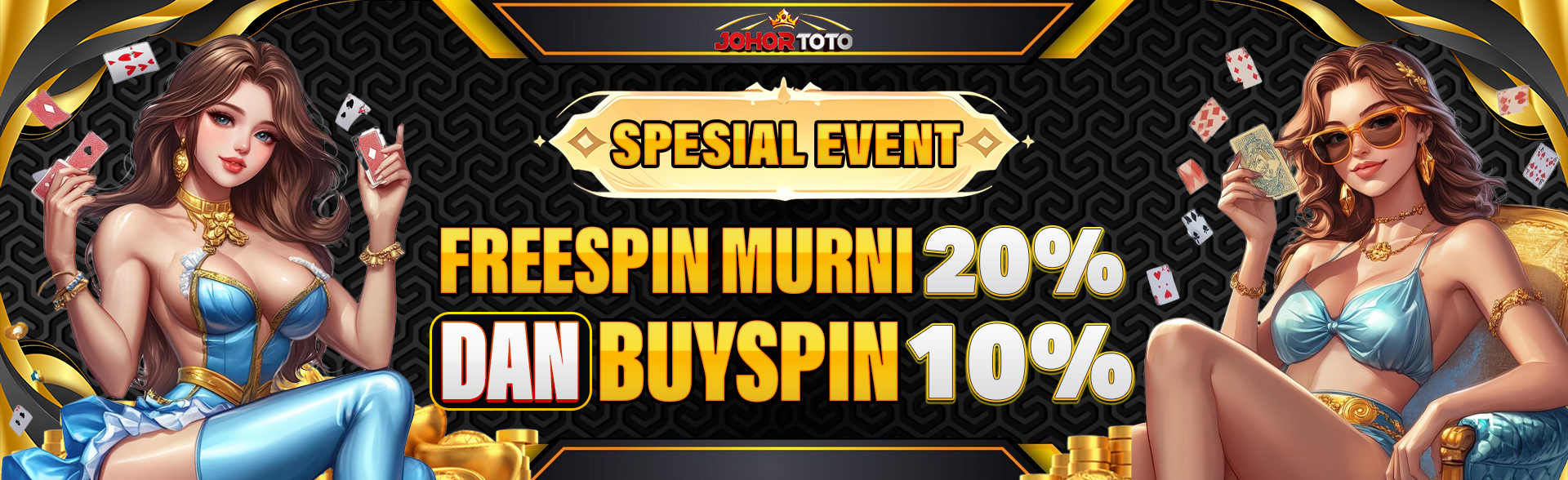 EVENT FREESPIN 20% & BUY SPIN 10%