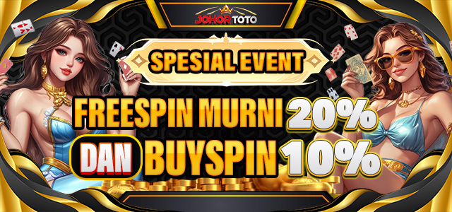 EVENT FREESPIN 20% & BUY SPIN 10%